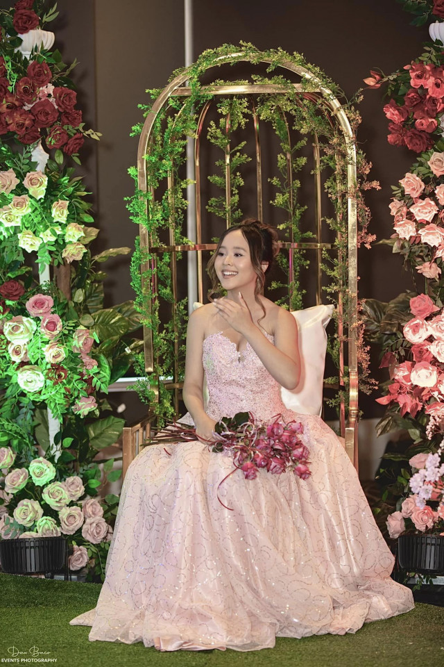 Floral backdrop