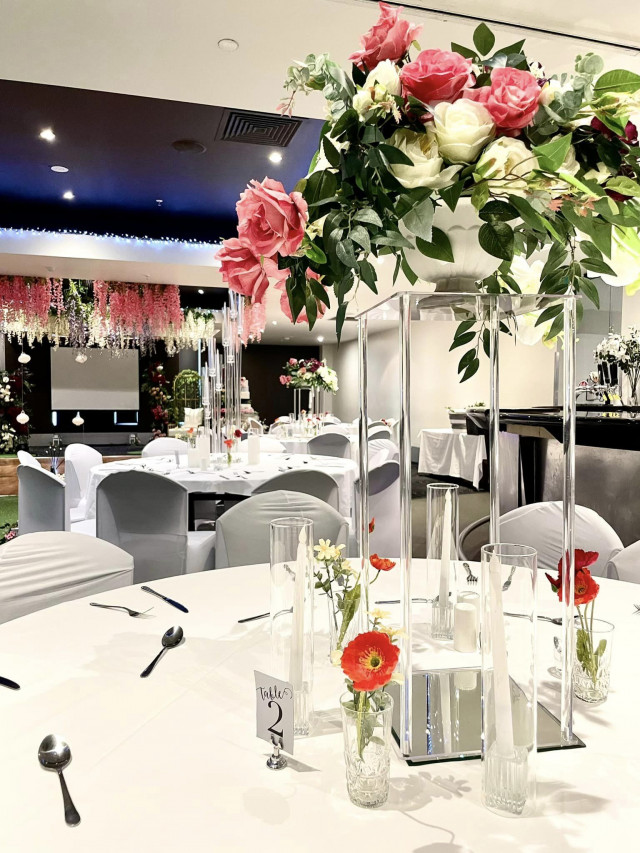 Reception centrepieces