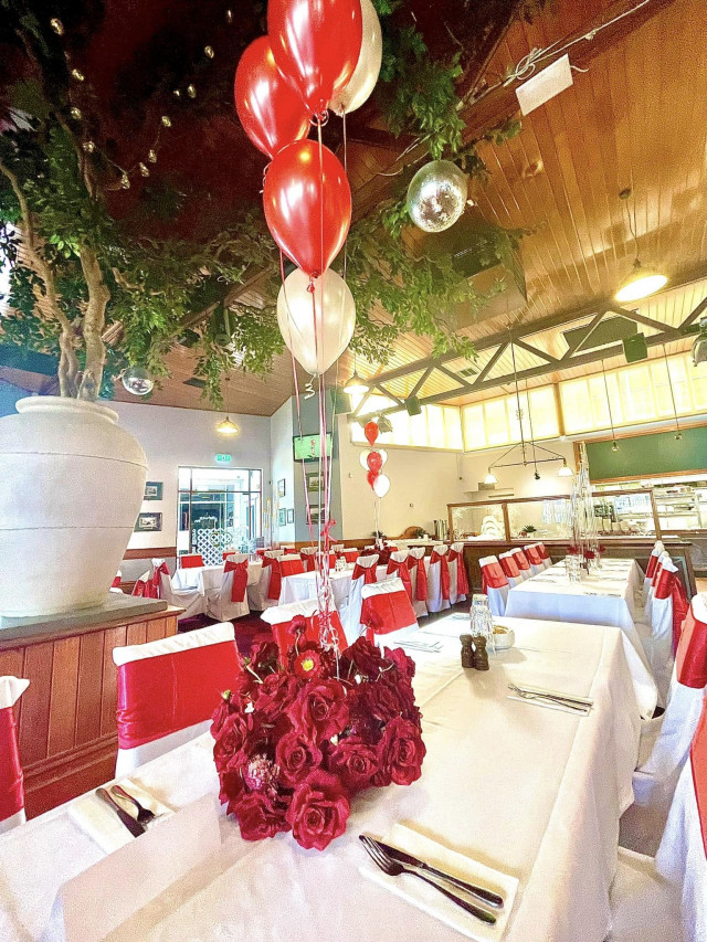 Reception centrepieces