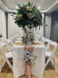 Reception floral styling
